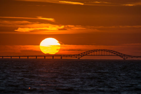 Robert Moses Bridge Sunset #5