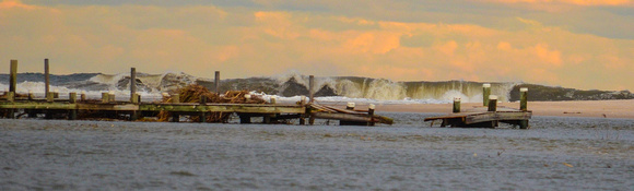 Old Inlet Marina Two Days After Sandy