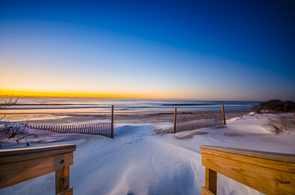 Fire Island after the Snow #2